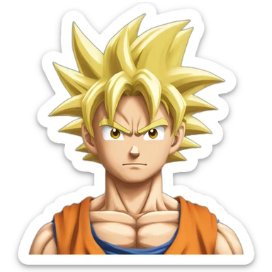 Goku ssj sticker