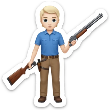 Ash from army of darkness sticker