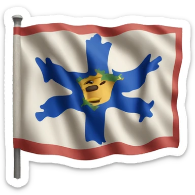 Extremadura flagg sticker