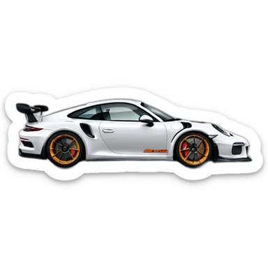 porsche 911 gt3rs sticker