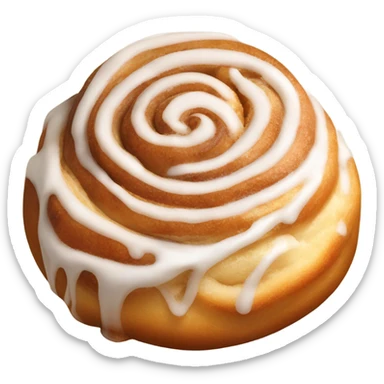 Cinnnamon roll sticker