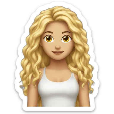 shakira sticker