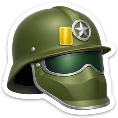 Green army helmet





































 sticker