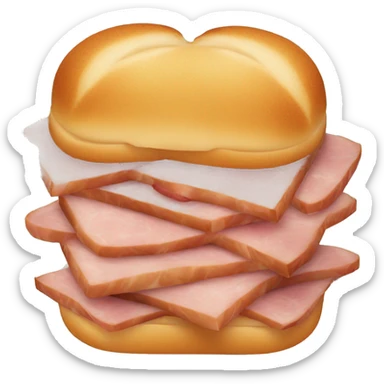 Ham sandwich sticker