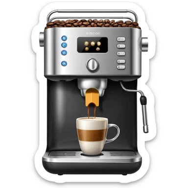 Coffee Machine sticker