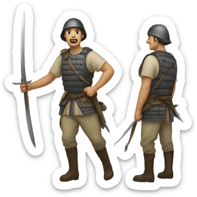 Nageur de combat sticker