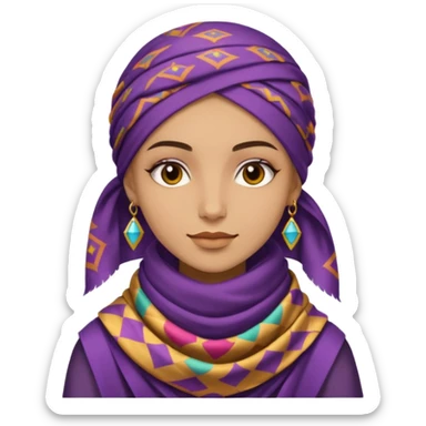 Young fortune teller – Colorful scarf






















 sticker