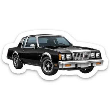 1985 monte Carlos ss sticker