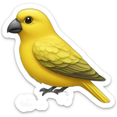 Canari bord, with island sticker