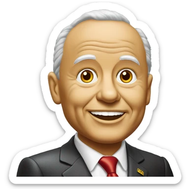 ray kroc McDonald's founder 40 years old sticker