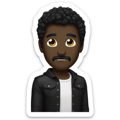 emoji pantera negra sticker