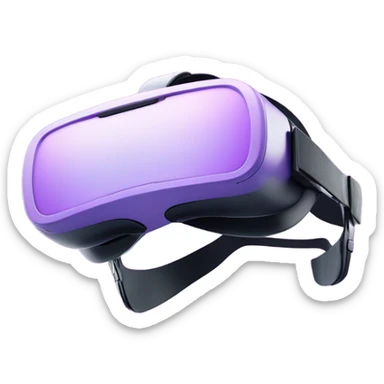 Lilac VR sticker