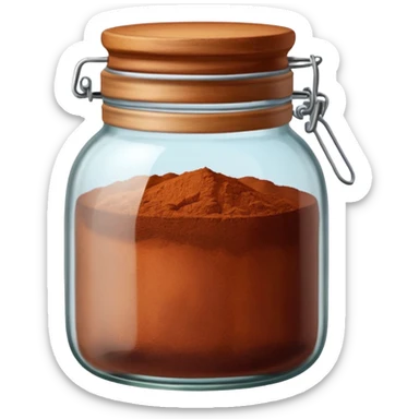 colorful cinnamon jar sticker