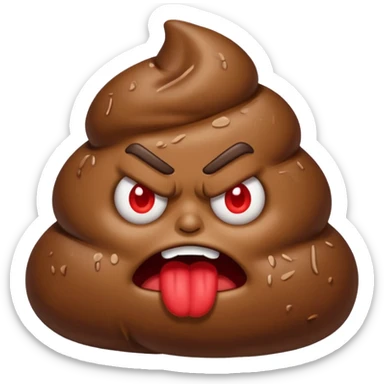 💩+🤬 sticker