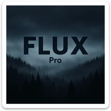 recreate this image with flux pro as text in image sticker