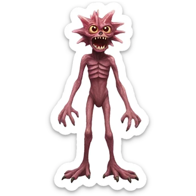 Demogorgon sticker