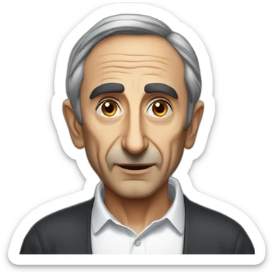 Eric zemmour old man sticker