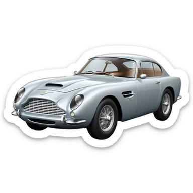 Aston Martin db4 zegato sticker
