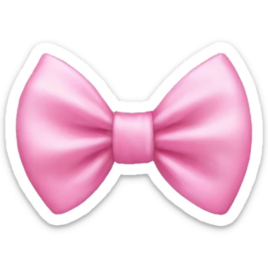 Pretty pink bows sticker