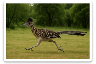Roadrunner sticker