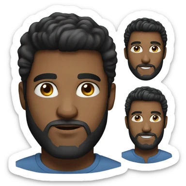 black hair, 30 year old, caucasian, billionaire, blue eyes, entrepreneur beard sticker