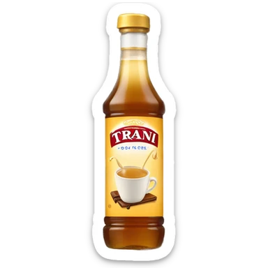 French vanilla torani syrup  sticker