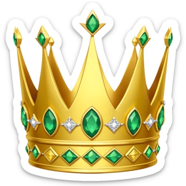 queen crown sticker