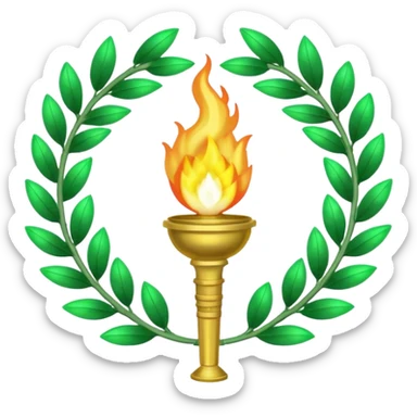 
Laurel Wreaths
Torch Relays
Stadium Flags sticker