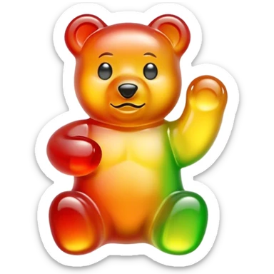 Oso de goma  sticker