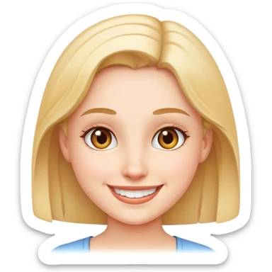 a stupid girl sticker