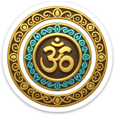 mayan ohm music sticker