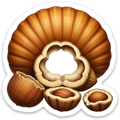 hazelnut sticker