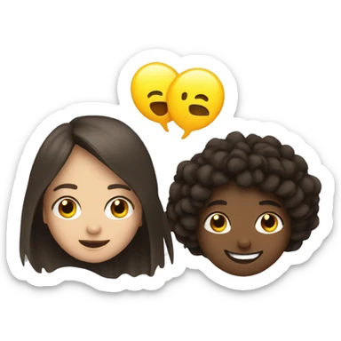 Me and my best friend  sticker