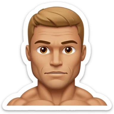 Create sigma giga Chad man sticker