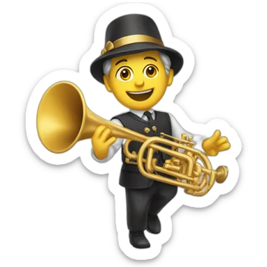 commercial fanfare sticker