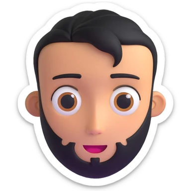 personalized cartoon avatar with expressive face sticker