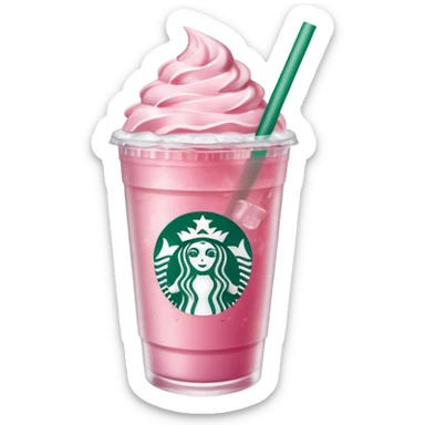 Starbucks pink drink  sticker