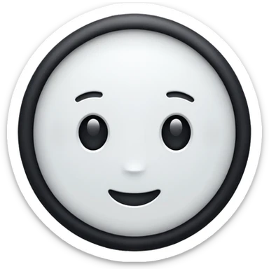 Round circel sticker