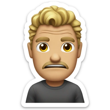 Someone is Annoyed disgusted judgmetal  sticker