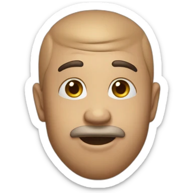 Bisous sur la joue sticker