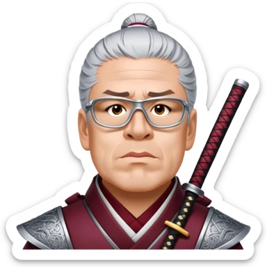Resolute Samurai sticker