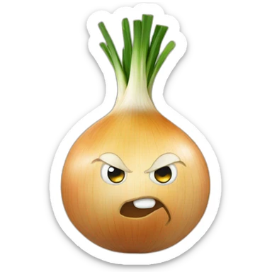 Onion sticker