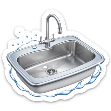 throw the kitchen sink out a windo sticker