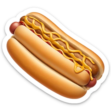 pancho" es la versión argentina del hot dog o perro caliente, una salchicha insertada en un pan sticker