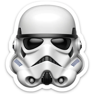 Stormtrooper emoji sticker