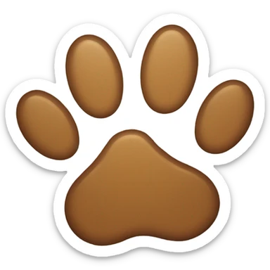 paw exclamation mark sticker