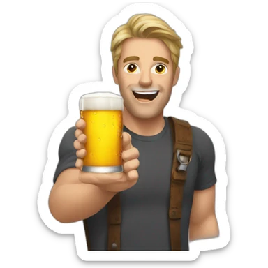 hold my beer sticker