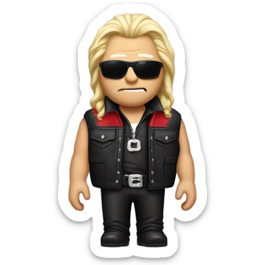 Dog the bounty hunter as Eric cartman sticker