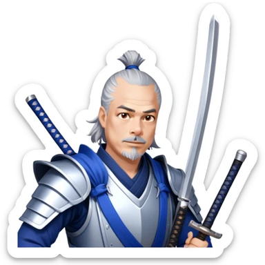 Steadfast Samurai sticker