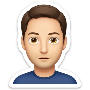 Pinoy Version Kahawig ni Tobey Maguire age 40s sticker